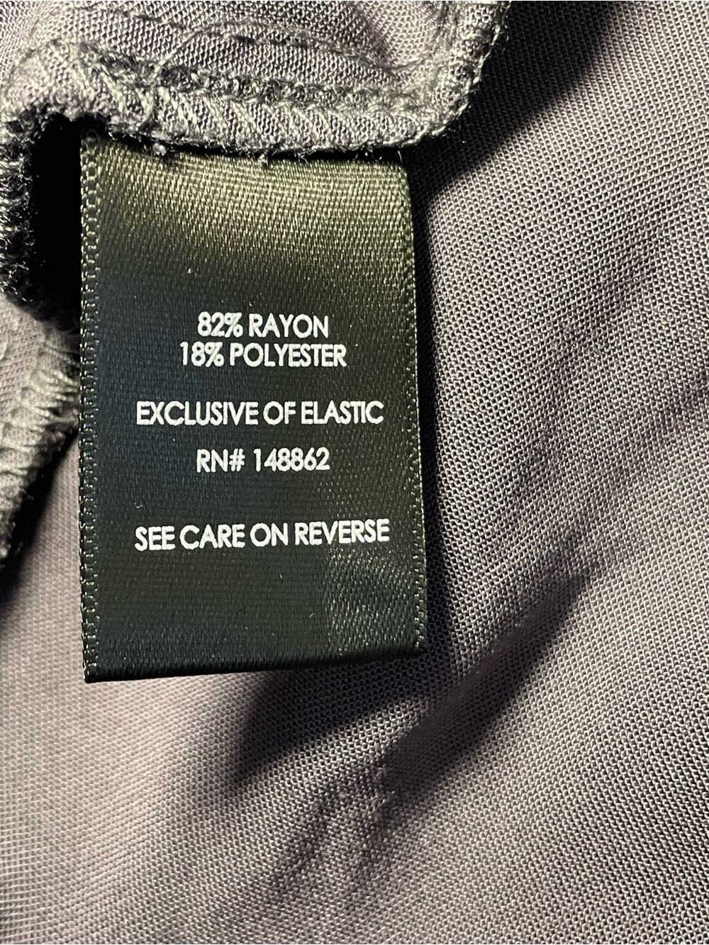 torrid Dark Charcoal Smocked V-Neck Button Tunic - Picture 7 of 9